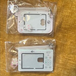 Cute Cartoon Camera Keychain Set